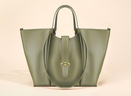 Women's Leather Tote Handbag