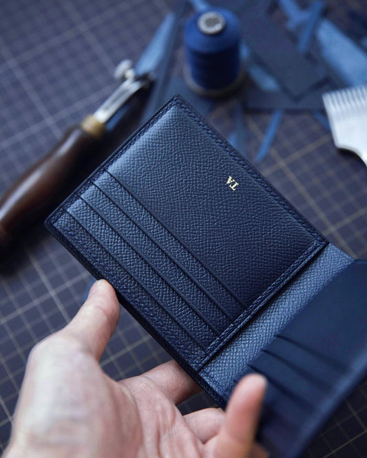 Bifold Basic Wallet - Blue Navy