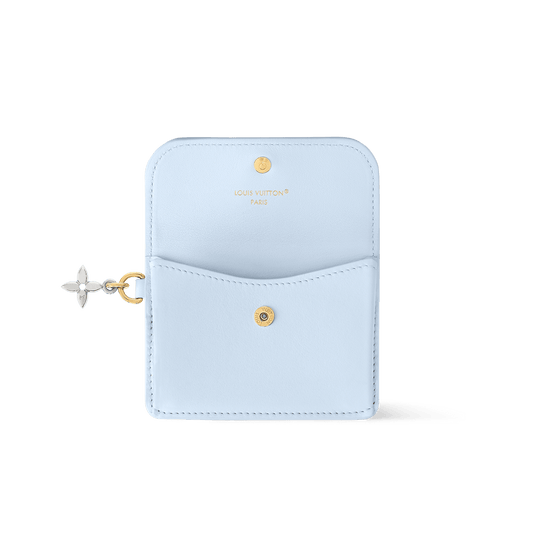 Tiny Recto Verso Card Holder LV Bloom