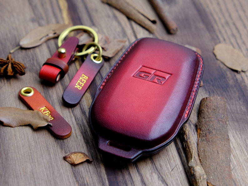 2024 Toyota GR Corolla Key Fob Cover, Handcarft Leather Key Case For Toyota GR Corolla 2023, Gift For Him, Toyota GR Accessories