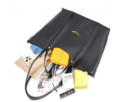 Women's Leather Tote Handbag