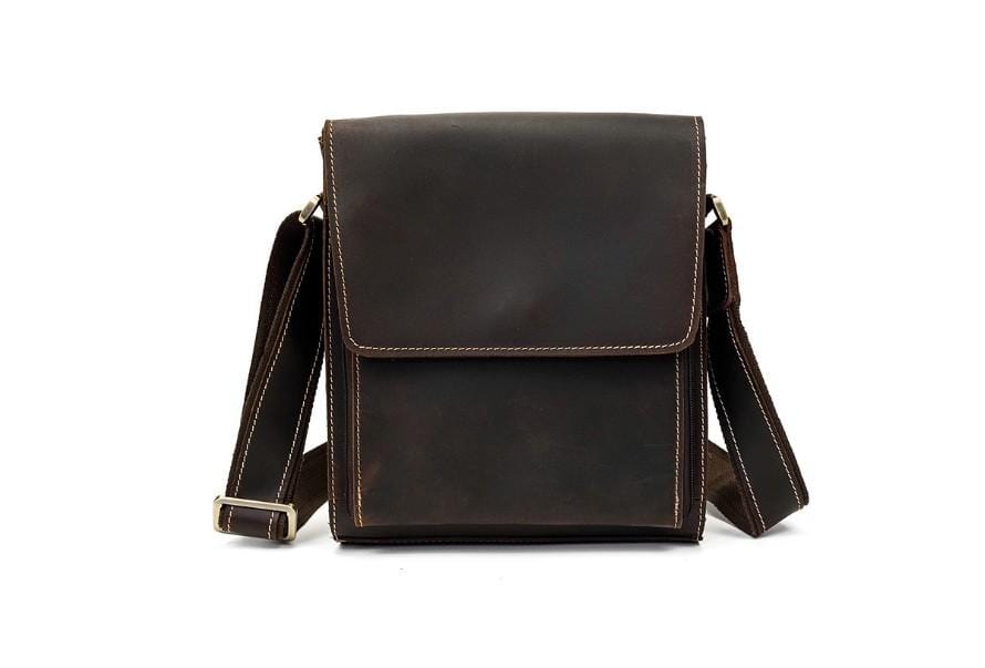 Womens Leather Shoulder Bag Mens Satchel Messenger