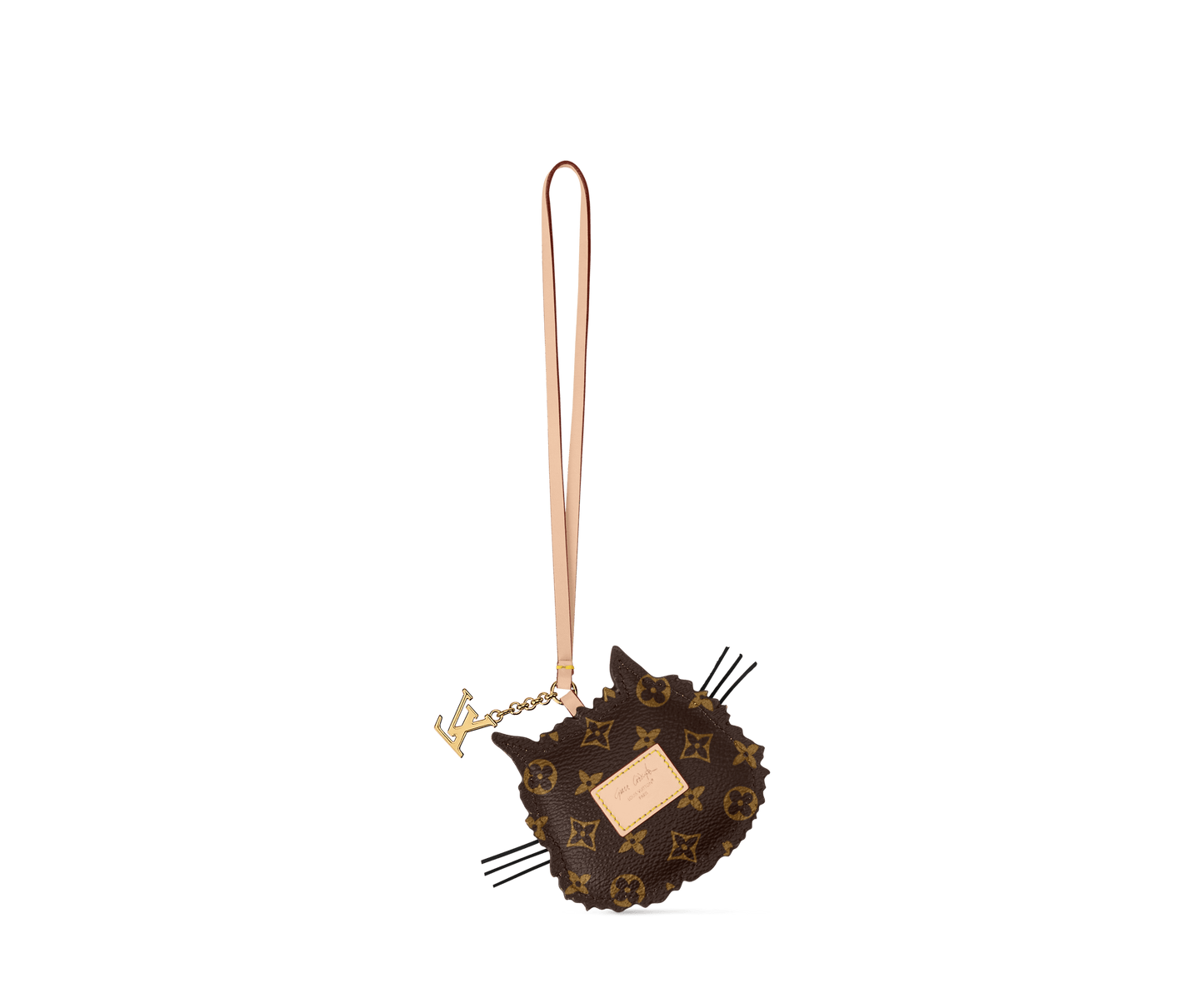LV Cat Bag Charm