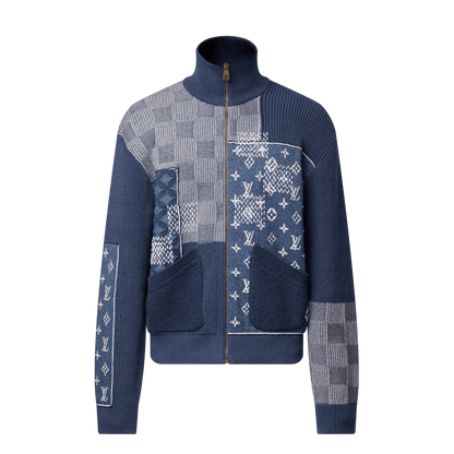 Zip Up Patchwork Tracktop