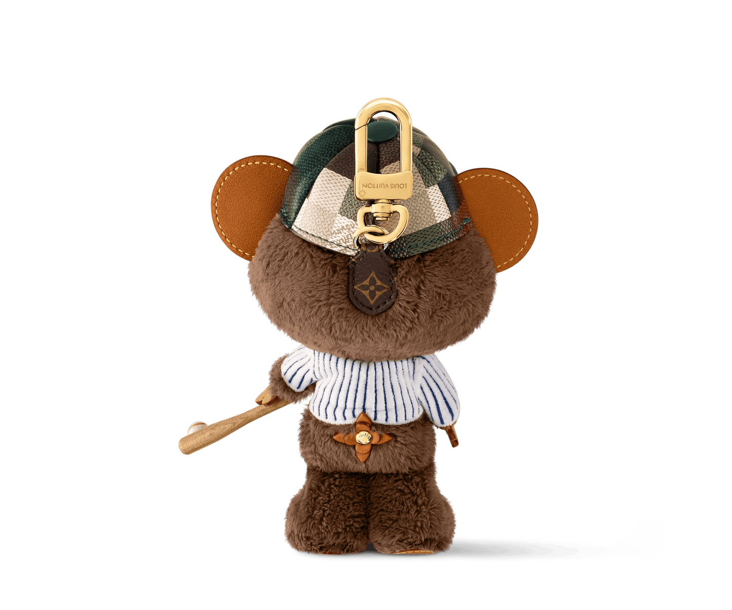 LV Louis Bear Bag Charm