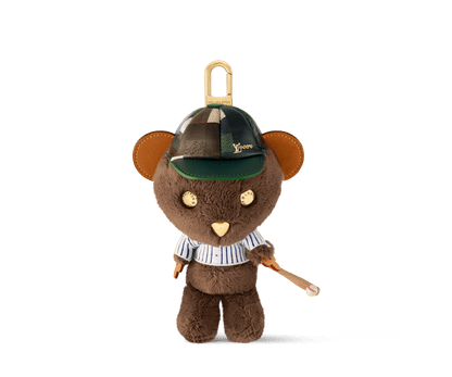 LV Louis Bear Bag Charm