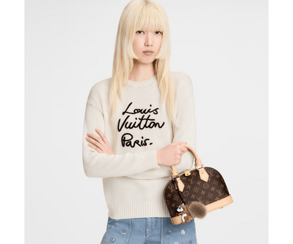 Squirrel LV Furry Friend Bag Charm