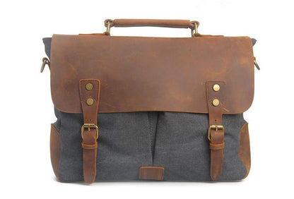 Waxed Canvas Messenger Bag Women's