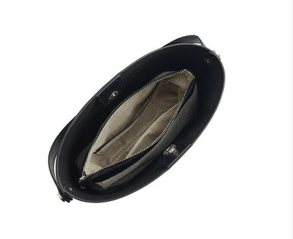 Women's Leather Shoulder Tote Bag