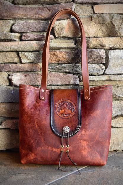 THE ALEX TOTE - TREE OF LIFE