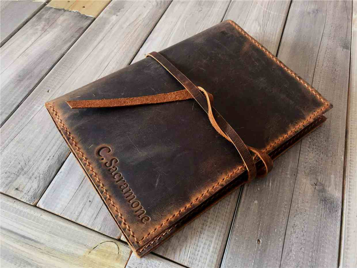 A4 Leather Sketchbook Case