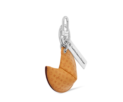 LV Fortune Cookie Bag Charm & Key Holder