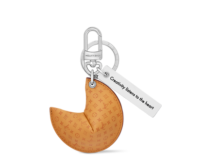 LV Fortune Cookie Bag Charm & Key Holder