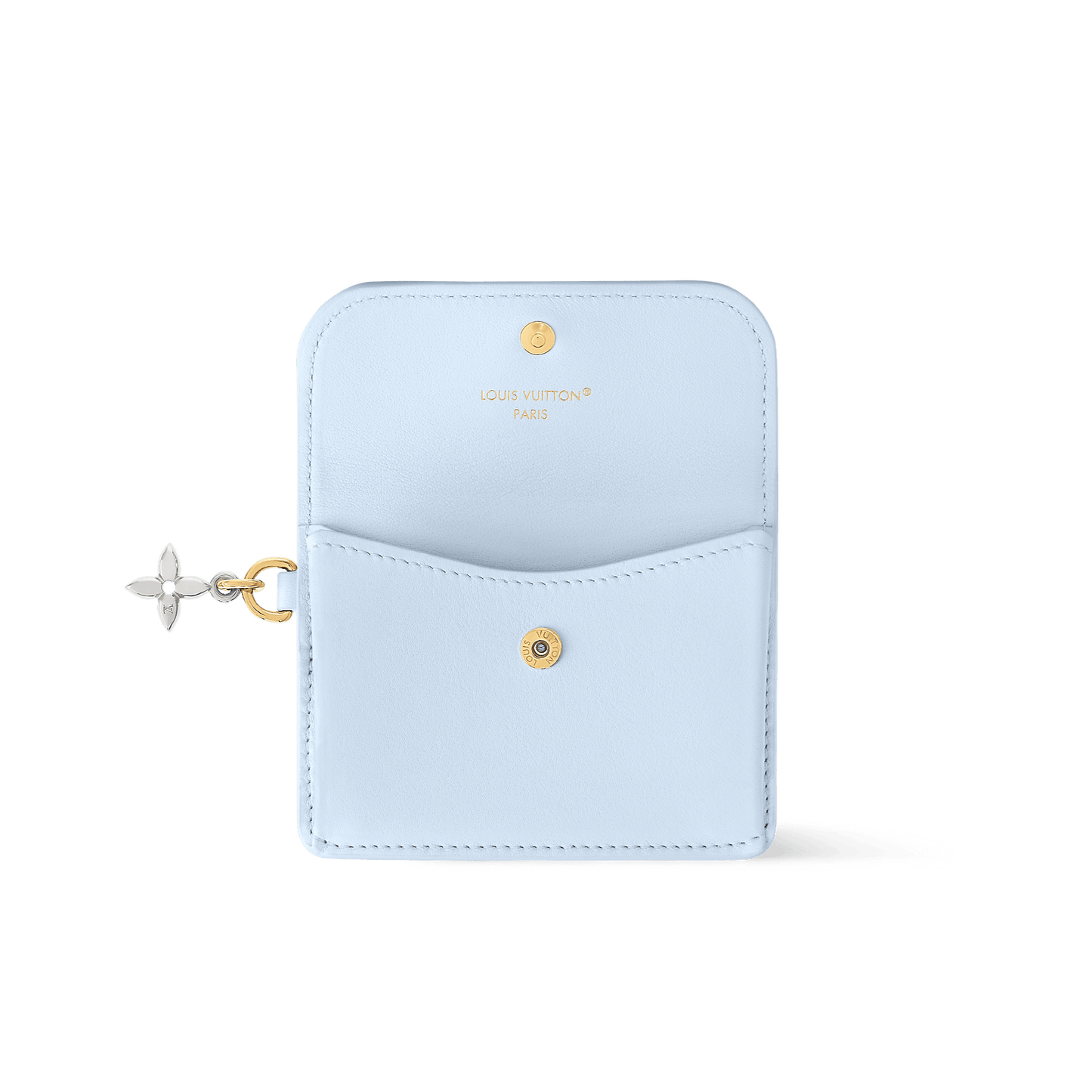 Tiny Recto Verso Card Holder LV Bloom