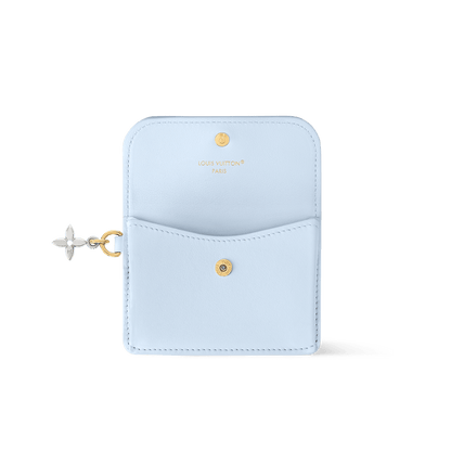 Tiny Recto Verso Card Holder LV Bloom