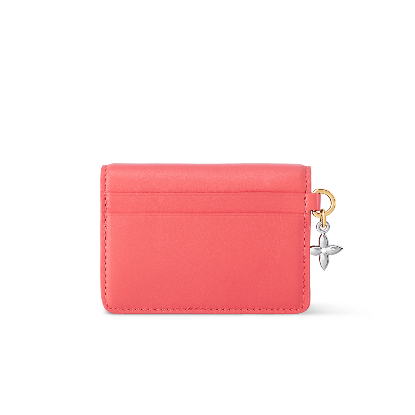 Tiny Recto Verso Card Holder LV Bloom