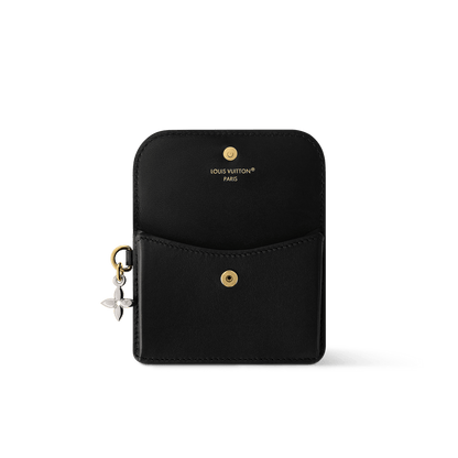 Tiny Recto Verso Card Holder LV Bloom