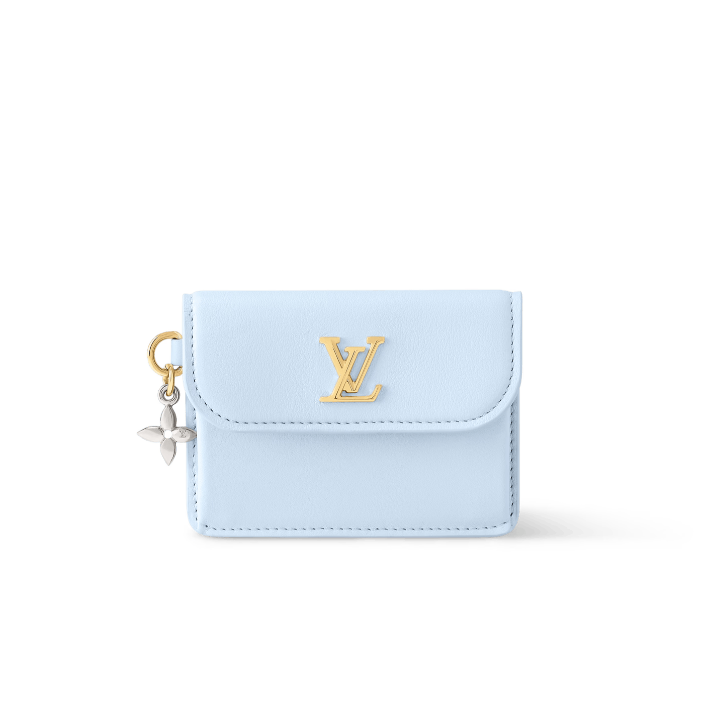 Tiny Recto Verso Card Holder LV Bloom