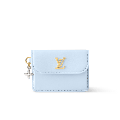 Tiny Recto Verso Card Holder LV Bloom