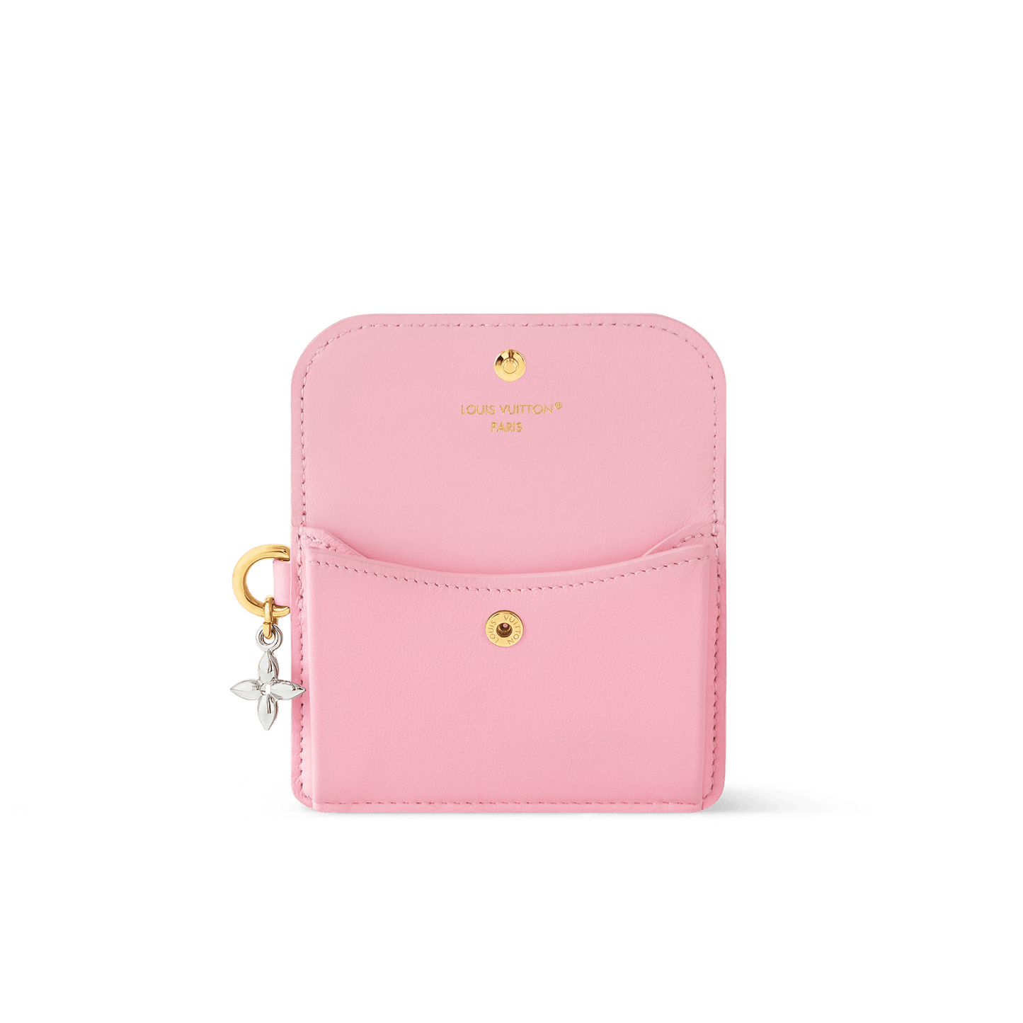 Tiny Recto Verso Card Holder LV Bloom