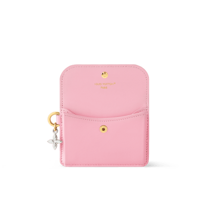 Tiny Recto Verso Card Holder LV Bloom