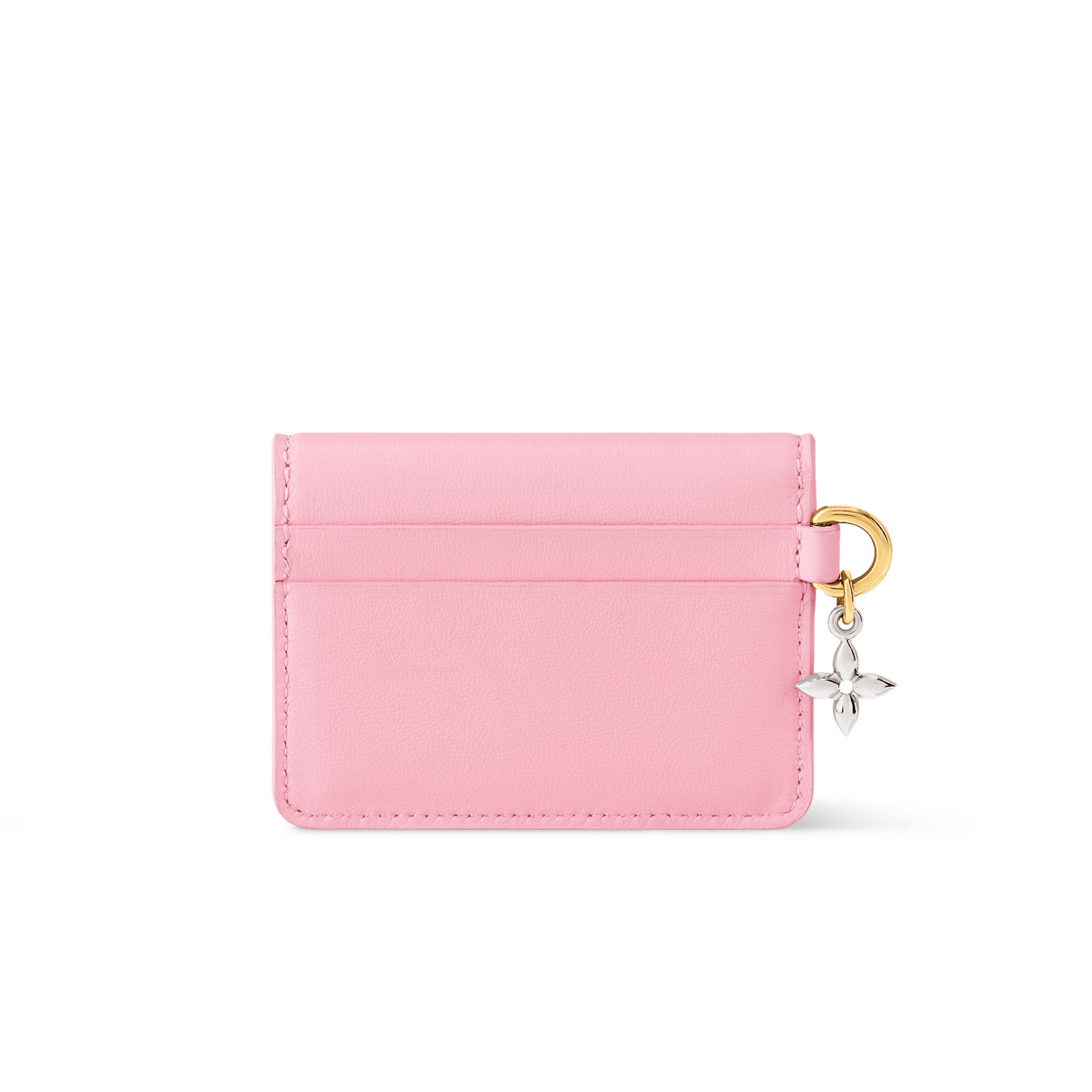 Tiny Recto Verso Card Holder LV Bloom