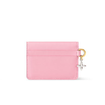 Tiny Recto Verso Card Holder LV Bloom