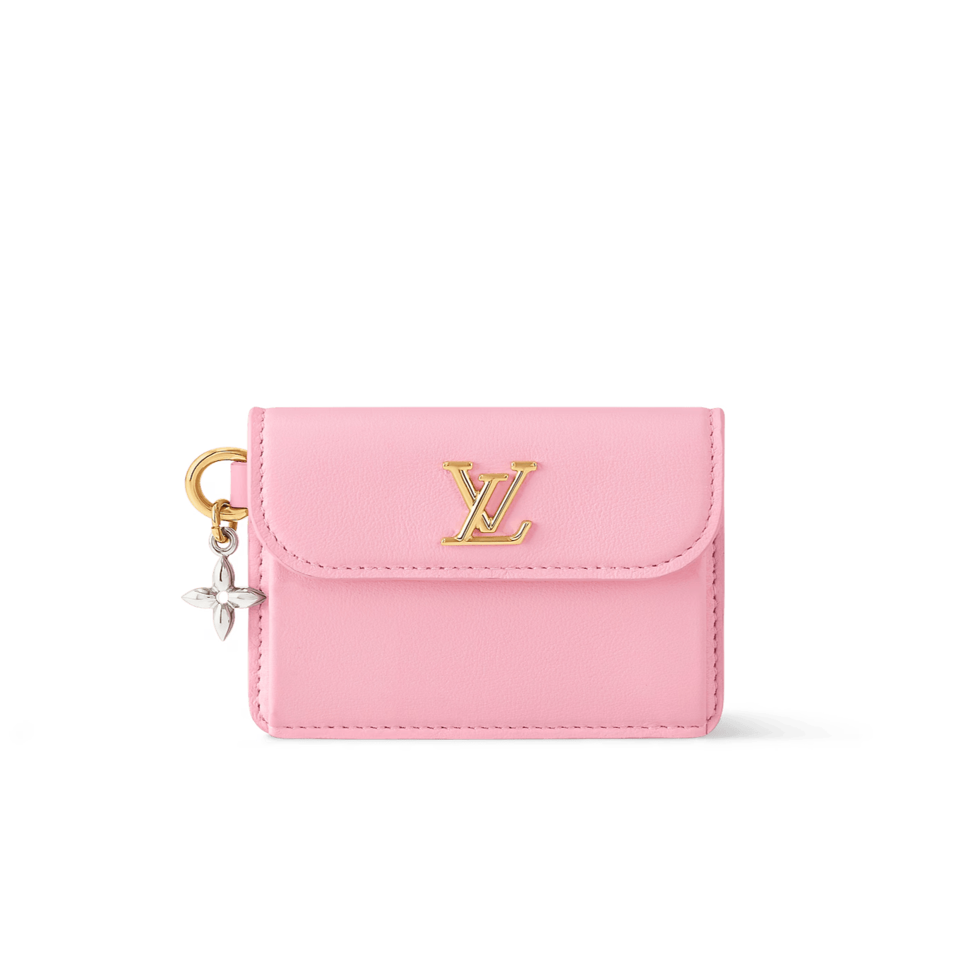 Tiny Recto Verso Card Holder LV Bloom