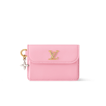 Tiny Recto Verso Card Holder LV Bloom