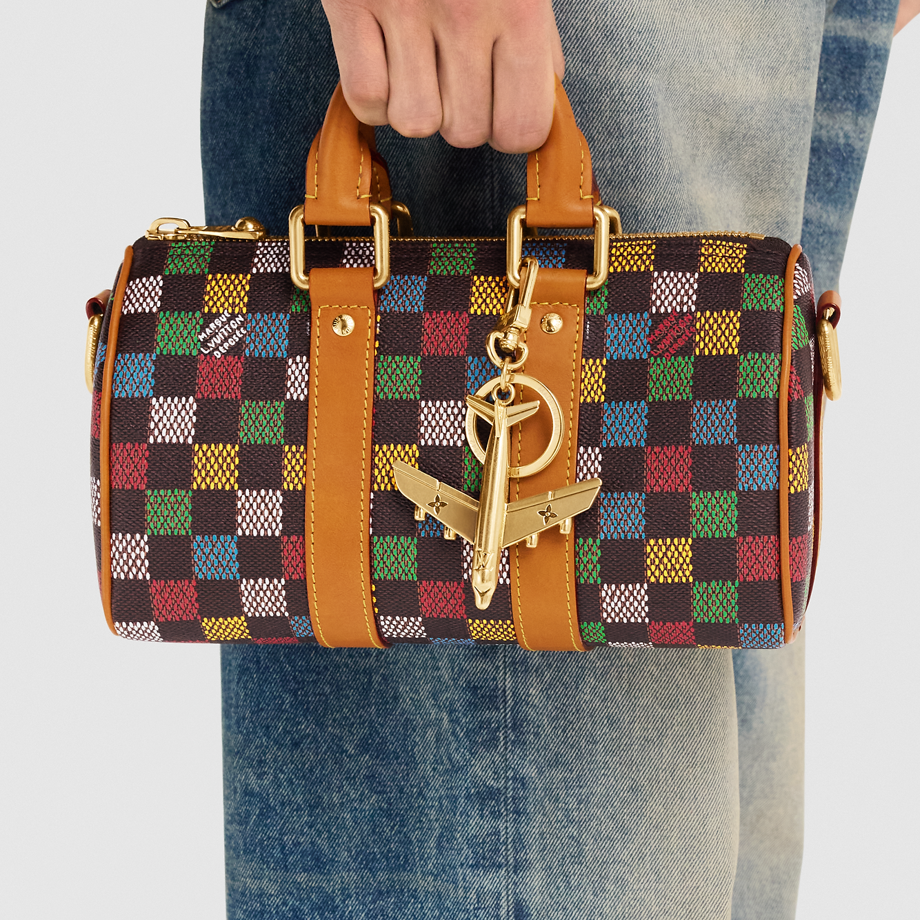 Plane Key Holder and Bag Charm