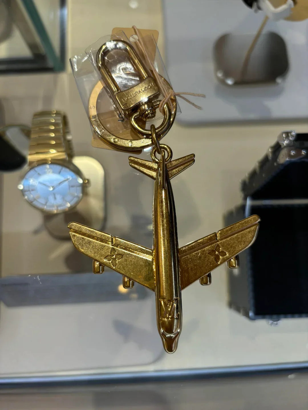 Plane Key Holder and Bag Charm