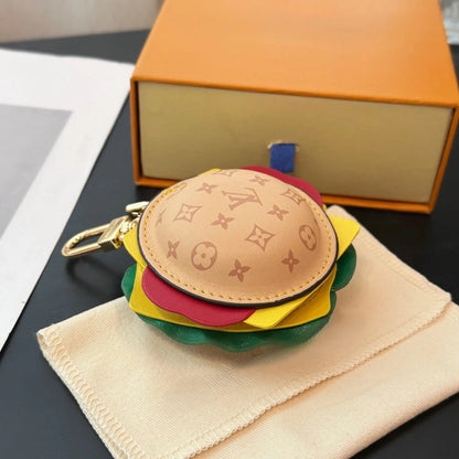 Hamburger Bag Charm
