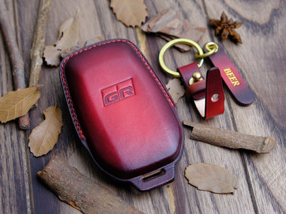 2024 Toyota GR Corolla Key Fob Cover, Handcarft Leather Key Case For Toyota GR Corolla 2023, Gift For Him, Toyota GR Accessories