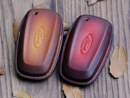 2022 - 2024 Key Fob Cover For Ford Explorer ( Patina), Leather Key Case For Ford, Explorer Key Fob, Car Accessories, Mother's Day Gift