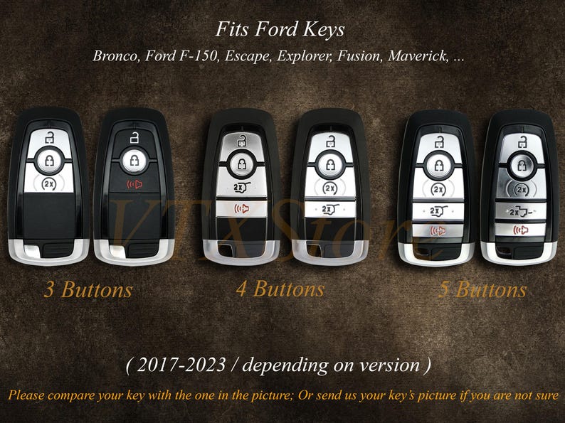 2022 - 2024 Key Fob Cover For Ford Explorer ( Patina), Leather Key Case For Ford, Explorer Key Fob, Car Accessories, Mother's Day Gift