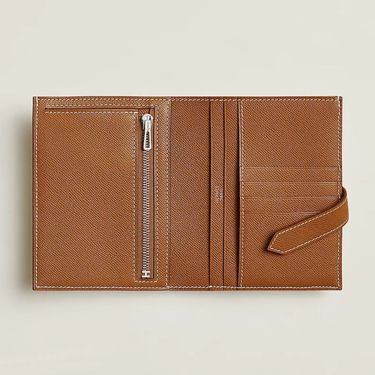 Bearn Compact wallet - Madame calfskin