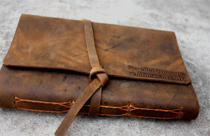 Aged Looking Leather Writing Journals