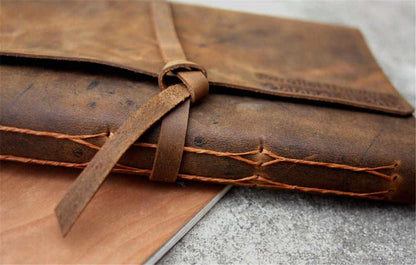 Aged Looking Leather Writing Journals