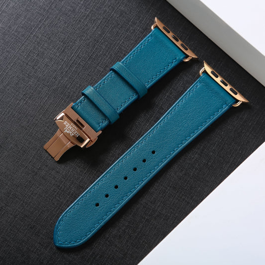 Watch Strap Swift Leather for Apple Watch, Mechanical Watch