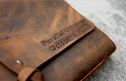 Aged Looking Leather Writing Journals